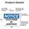 Signmission Utility Room No Admittance OSHA Notice Sign, Aluminum, 18in W x 12in L, 2PK OS-2PACK-NS-A-1218-L-18846 - alternate 7